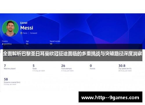 全面解析巴黎圣日耳曼欧冠征途面临的多重挑战与突破路径深度洞察 全面解析巴黎圣日耳曼欧冠征途面临的多重挑战与突破路径深度洞察